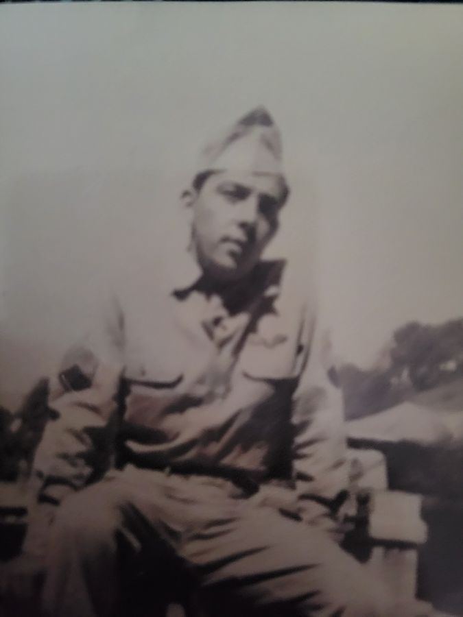 Portrait photograph of Pasquale Cichino, World War II era